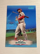 2025 Topps Stadium Club Mega Box Light Blue Parallel Nolan Schanuel 88