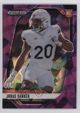 2025 Panini Prizm Draft Picks Purple Ice Prizm /199 Jonas Sanker #142 6j0