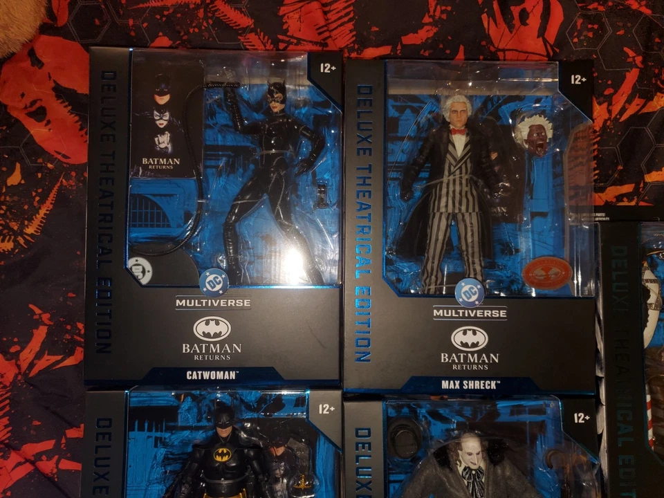 Figura de acción Mcfarlane Toys DC Multiverse Batman Returns Max Shreck 7" CHASE Foto 2 de 4
