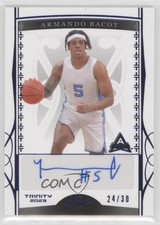 2022-23 Leaf Trinity Blue 24/30 Armando Bacot BA-AB2 Auto 16n7