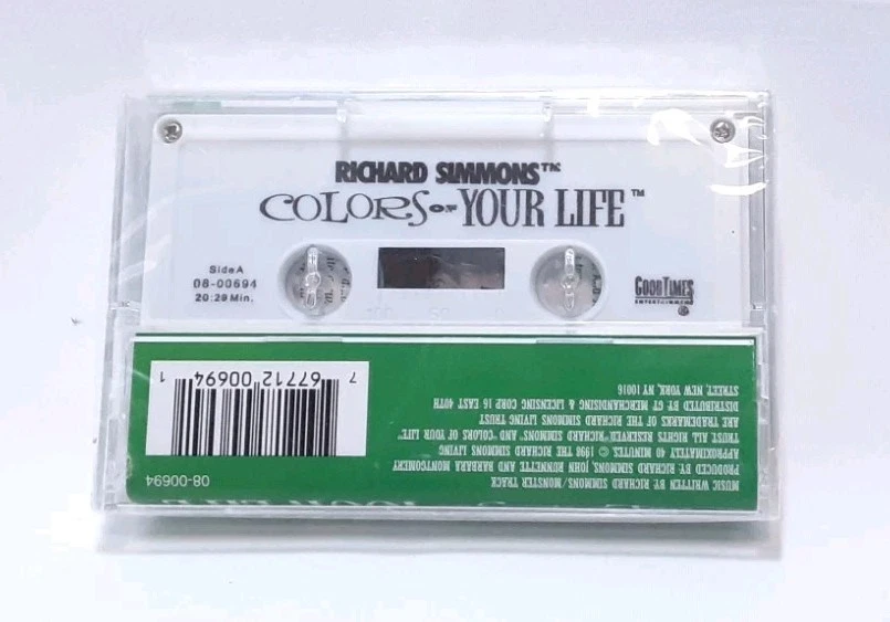 Richard Simmons- Colors Of Your Life (1998) Cassette Tape New Sealed - Image 2 of 3
