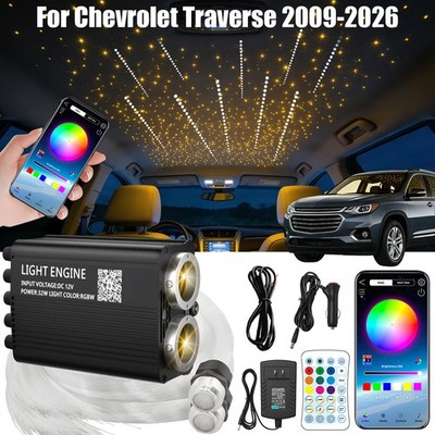 Fiber Optic Starlight Headliner Light for Chevrolet Traverse Starry Sky Interior
