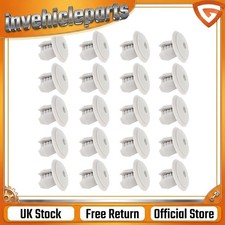 20x Door Trim Panel Fastener Fixing Clips For Vw Transporter T4 T5 Light Grey
