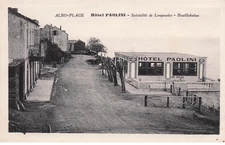 CORSE  ALBO Plage Hotel PAOLINI  ( langoustes , bouillabaisse )