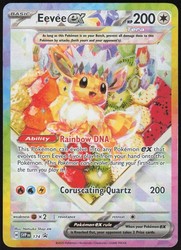 Eevee ex 174 - Scarlet & Violet Black Star Promo