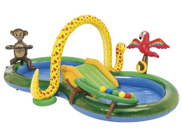 Playtive Xxl Kindersplanschbecken Kinderpool Pool Beckenn Mit WassersprüHer-image
