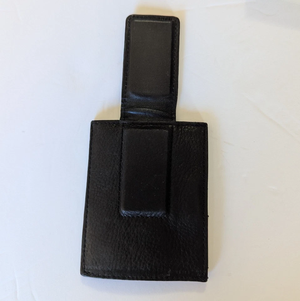 RELIC Wallet Mens Black Leather Money Clip Front Pocket Wallet Card Holder - Image 2 of 3