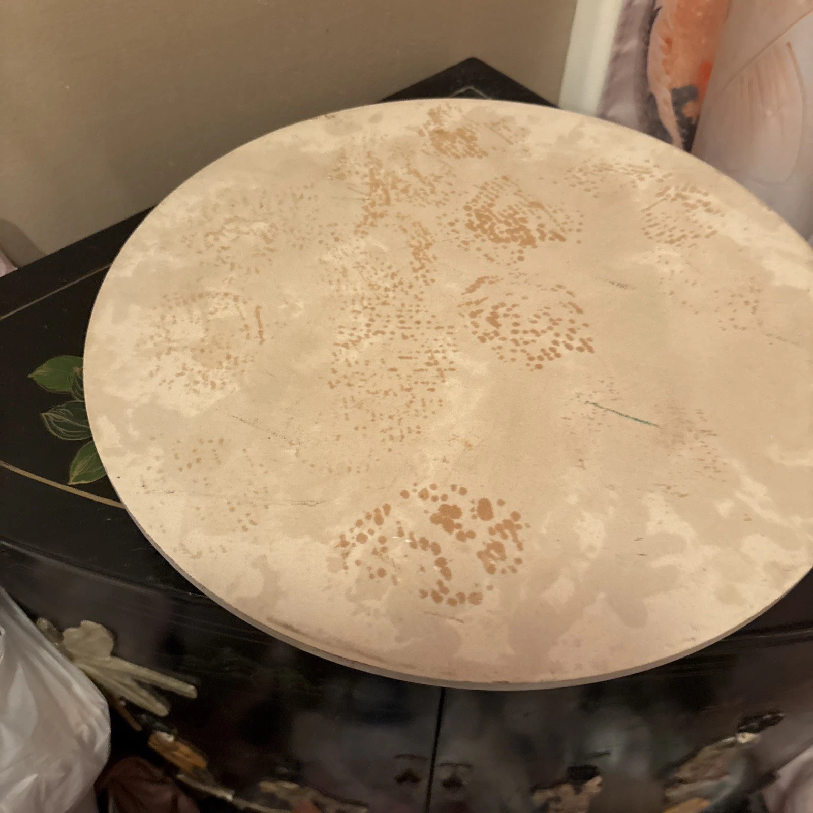 Vintage Pizza Stone 15" Large Round USA Vintage RARE
Opens in a new window or tab