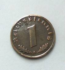 Kursmünze 3. Reich: 1 Reichspfennig 1936 A