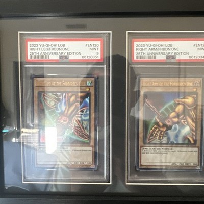2023 YU-GI-OH! LOB 25TH ANNIVERSARY EDITION PSA 9 PSA 10 LEGEND OF