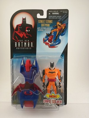 Kenner 1998 The New Batman Adventures Street Strike Batman Action Figure MOC