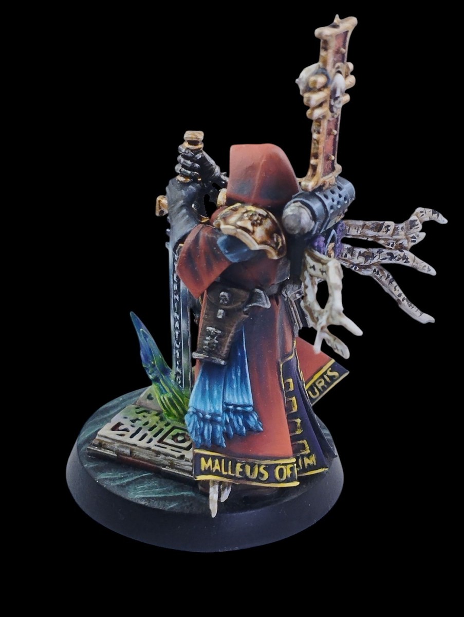 Pro painted Warhammer 40k Commemorative series Inquisitor Erasmus