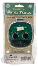 Hydrofarm Electronic Water Timer, Battery Operated From 1 Hour To 1 Week NEW
