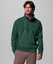 Men  s Columbia Sweater Weather Half Snap Pullover Fleece Relaxed Fit