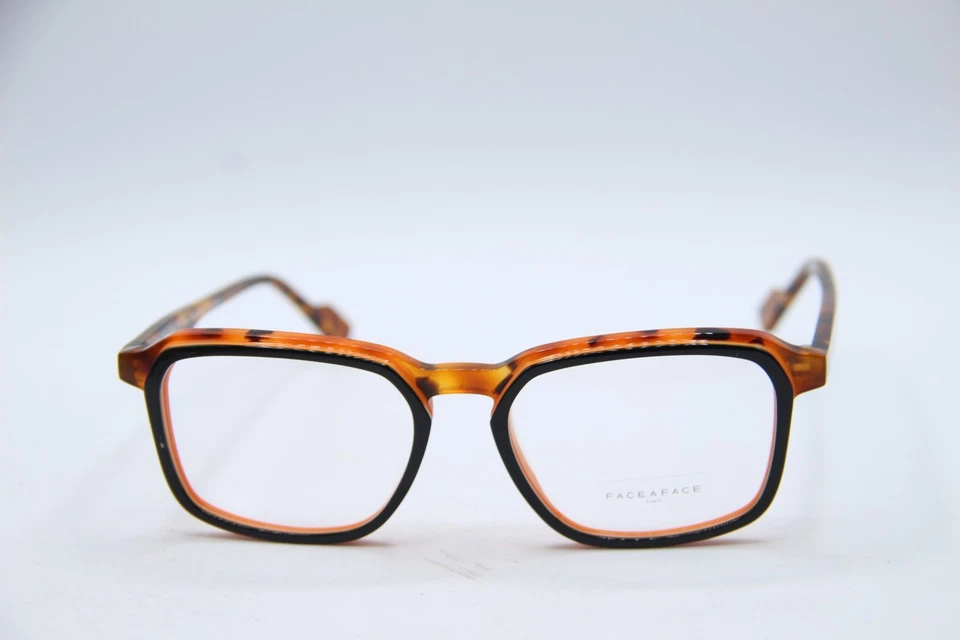 NUEVAS GAFAS FACE A FACE CLOUD 2 COL 1733 NEGRAS HABANA MARCOS AUTÉNTICOS 55-19 Foto 2 de 4