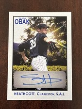 2010 TRISTAR Obak Auto /125 Slade Heathcott #A14 Auto Charleston RiverDogs