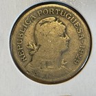1929 Portugal 1 Escudo Coin housed in Gold Colored Bezel — photo 5