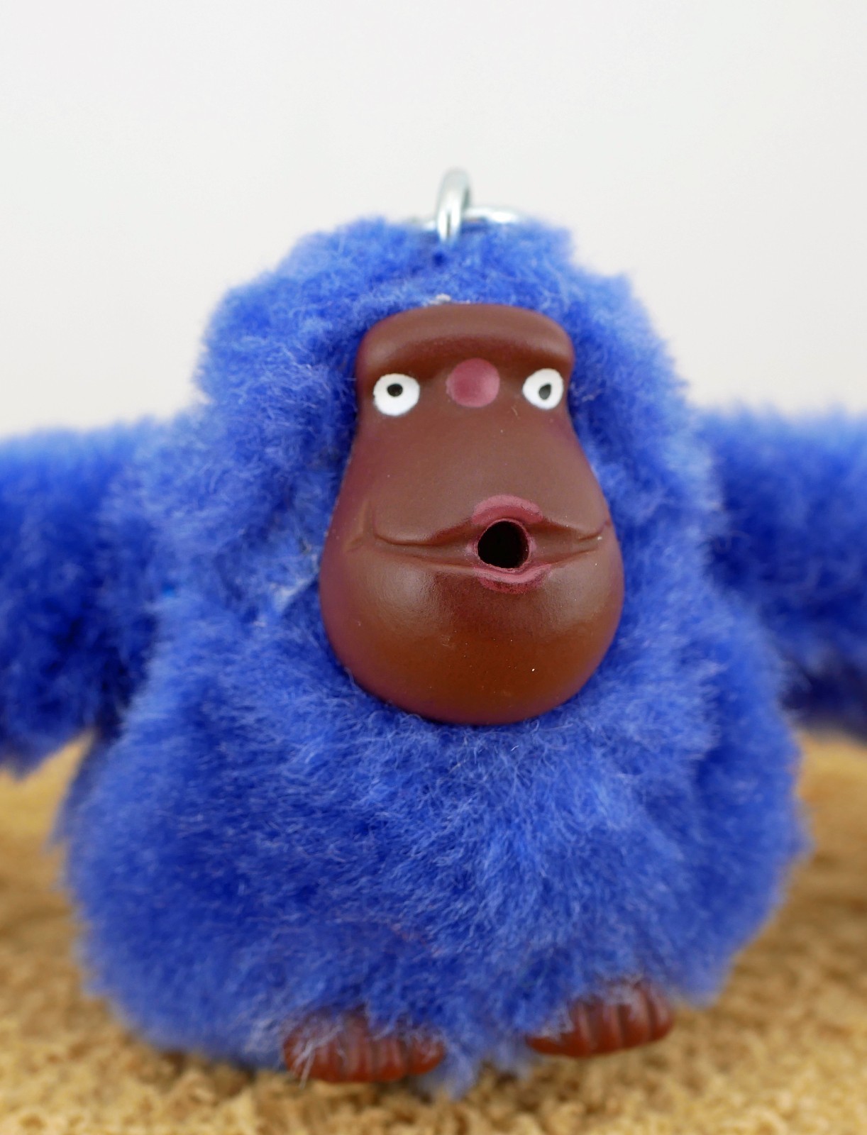 Kipling Blue Monkey Keychain / Keyring Key / Clip… - image 3