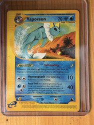 Vaporeon 33/144 Skyridge Non-Holo Rare