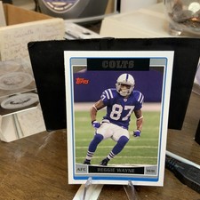 2006 TOPPS FOOTBALL REGGIE WAYNE #40