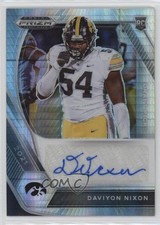 2021 Panini Prizm Draft Picks Hyper Daviyon Nixon #DPA-DNI Auto 19am