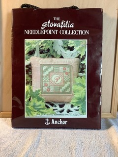 Glorafilia Needlepoint Initial Stitchery