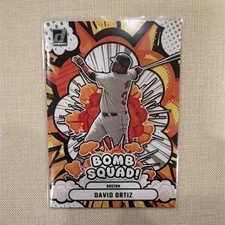2025 Panini Donruss Bomb Squad Insert #9 David Ortiz Boston Red Sox Card