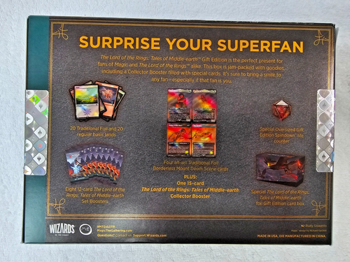 Magic The Gathering The Lord of The Rings: Gift Bundle MTG SEALED - NEW - Picture 5 of 7