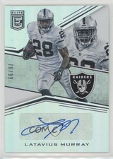 2016 Donruss Elite Elite Signatures 76/99 Latavius Murray #ES-LM Auto fm0