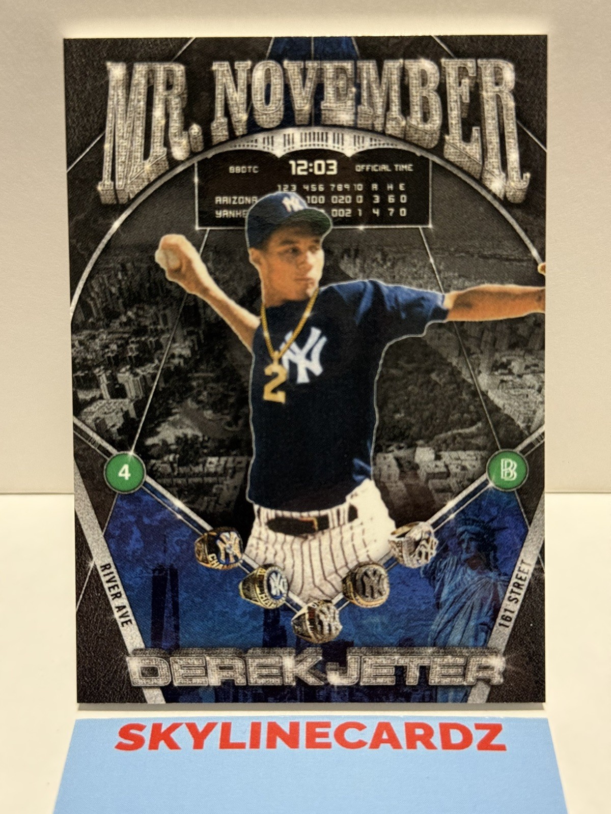 Topps Project 2020 DEREK JETER MR. NOVEMBER #132 New York Yankees HOF