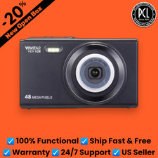 Vivitar VEXV28 Digital Camera 48MP Resolution Optical Zoom 2.8" LCD Display