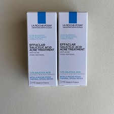 LOT OF 2 La Roche-Posay Effaclar Duo Dual Action Acne Treatment 0.1 Oz New