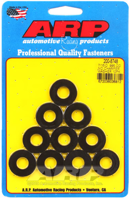 #ad ARP 200 8748 7 16 Id .995 Od Black Washers $13.58
