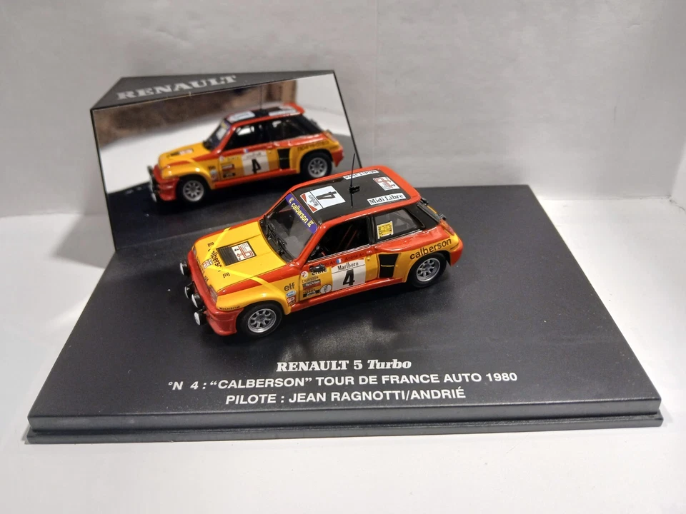 Eagle Collectibles 1:43 Renault 5 Turbo N 4 Calberson Tour De France 1980 Diecas Foto 2 de 4