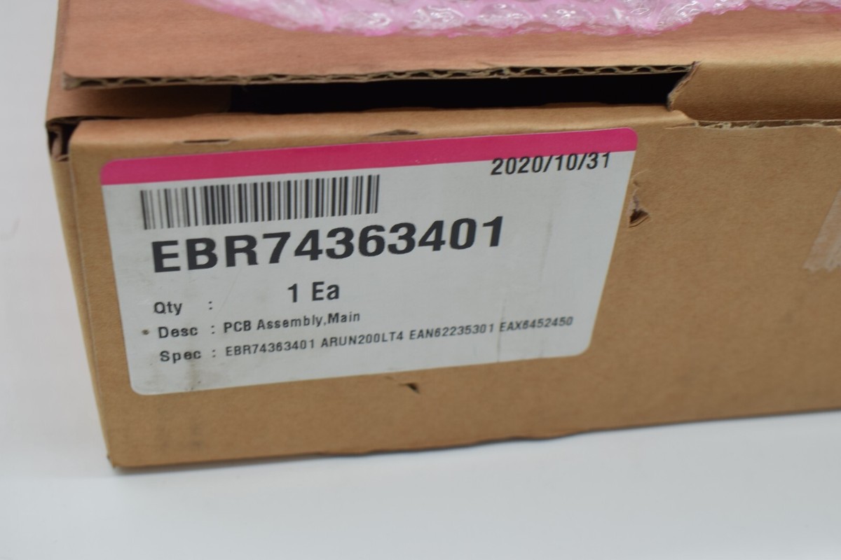 LG Air Conditioning Spare Part EBR74363401 PCB Assembly Main | eBay