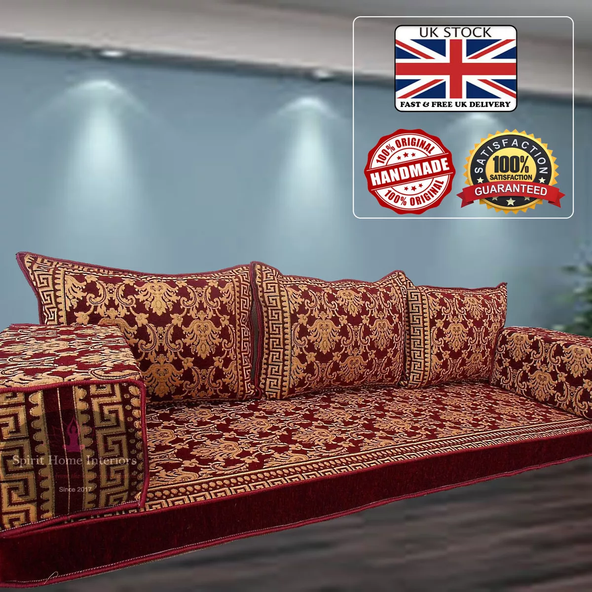 Arabic MAJLIS Sofa Set, GARDEN Bench Cushions