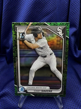 Casey Saucke - #68/99 - GREEN GRASS REFRACTOR - 2024 Bowman Draft - BDC-33