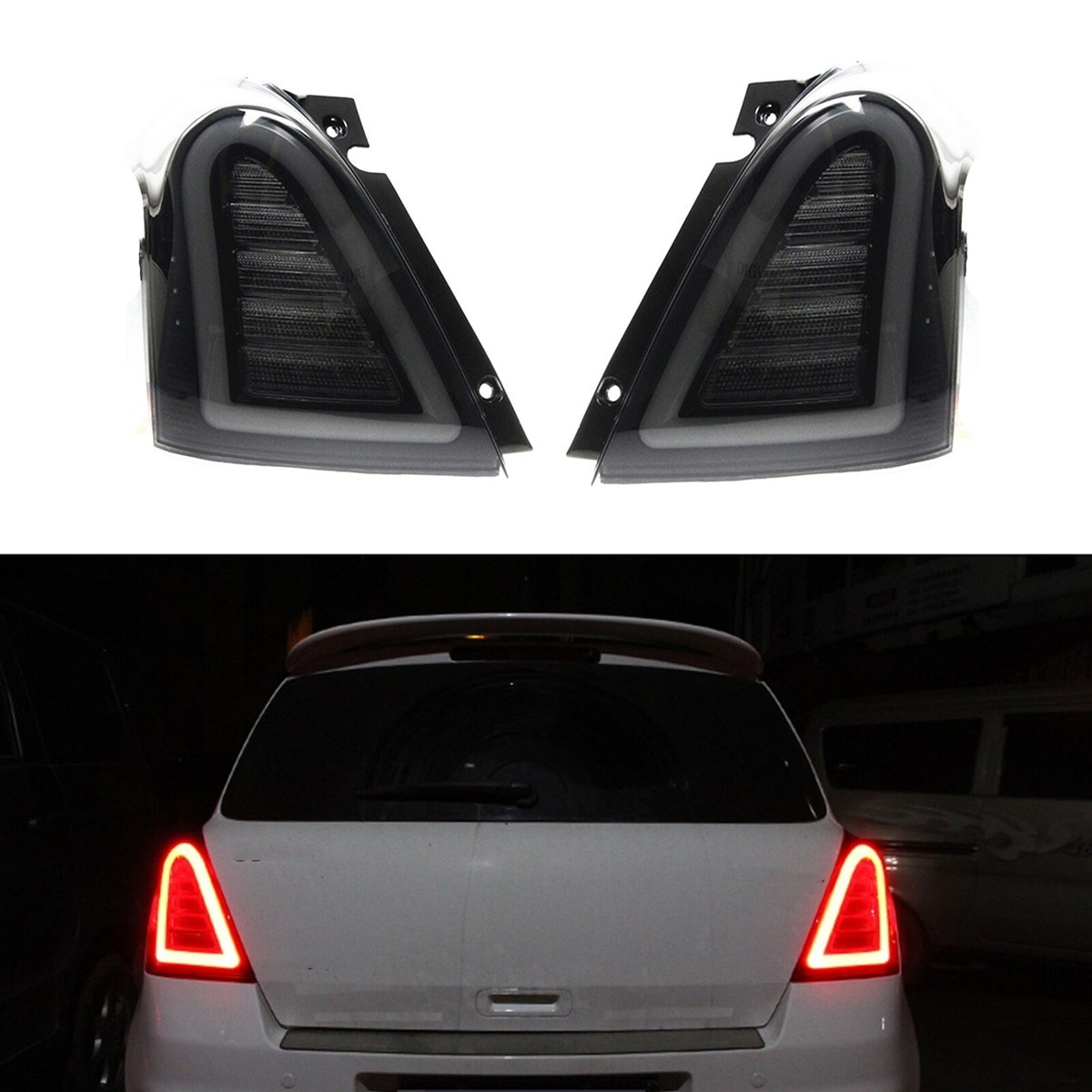 SUZUKI SWIFT SPORTS LEDテールランプ Tail LED Light Rear Brake Lamps Assembly For Suzuki Swift 2006