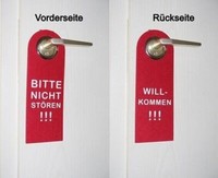 Dekoschild TüRschild Filz TüRhäNger Bitte Nicht StöRen Willkommen Filzschild