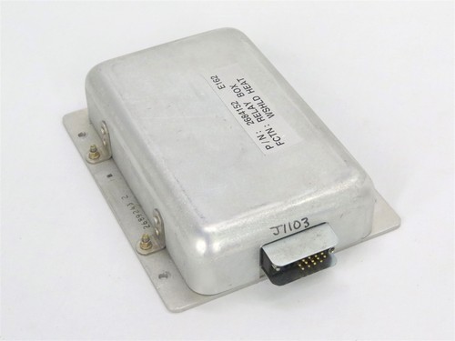 SERVICEABLE BOMBARDIER LEARJET 31, 35 WINDSHIELD HEAT RELAY BOX P/N 2684152-1
