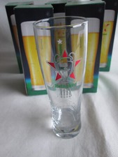 6 St&uuml;ck  Gl&auml;ser Heineken Champions League   0,25l Neu OVP s.Fotos