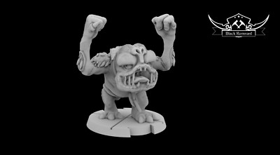 Muchi, Rancor [Bad Batch] - Star Wars Legion Scale - 3D Print Resin (inkl. Sockel) 