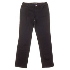 Peace Love World Straight Blue Jeans Womens 10 Dark Blue