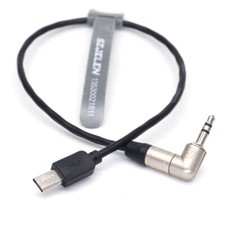 Tentacle Sync Timecode Cable 3.5 to Micro USB for Sony FX3 A7S3 Timecode Cable