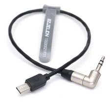Tentacle Sync Timecode Cable 3.5 to Micro USB for Sony FX3 A7S3 Timecode Cable