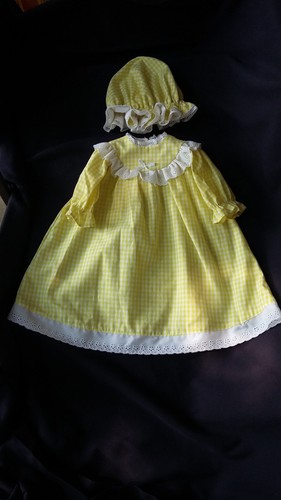 18" Puppenkleidung Vintage Pyjama Nachthemd Haube Outfit passt American Girl Puppe - Bild 15 von 15
