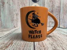 Witch Please Coffee Mug 16 oz Halloween Witch Stoneware Hyde Eek