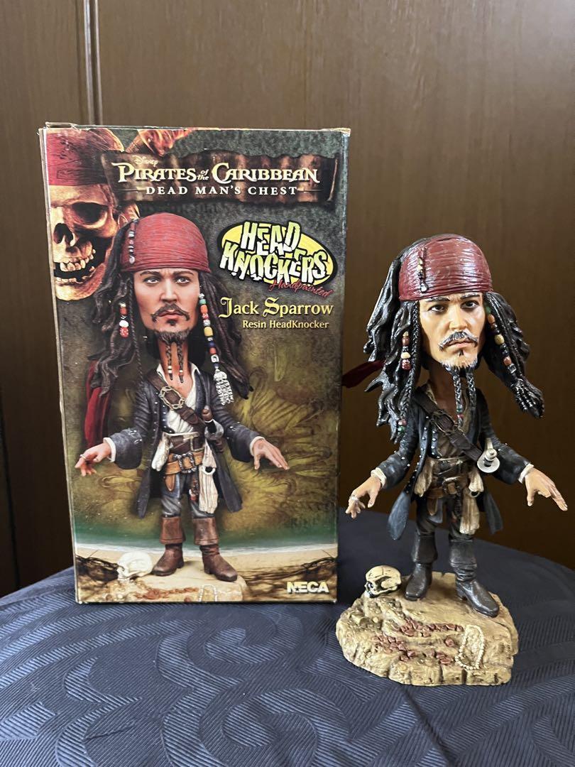 Neca Pirates Of The Caribbean Jack Sparrow Head Knocker
