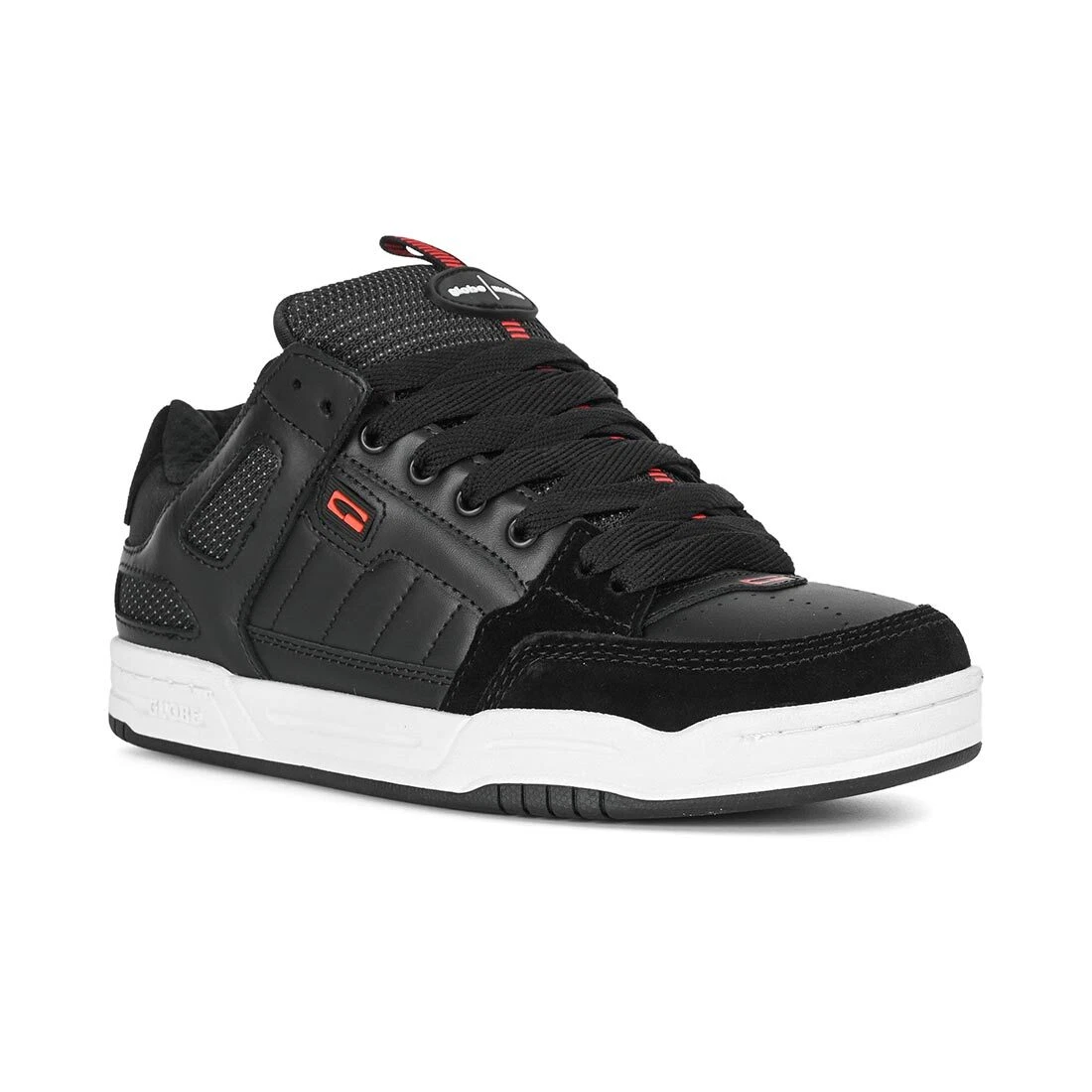Scarpe GLOBE Tilt Black/Red/Knit skate hip hop - SCARPE