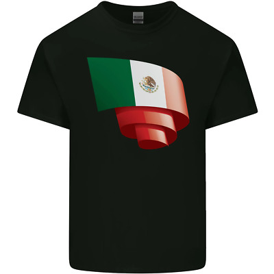 Krause Mexico Flagge Mexikanisch Tag Fußball Herren Baumwolle T - Shirt T-Shirt
